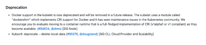 Kubernetes 1.20 版本开始将弃用 Docker,是时候拥抱 Containerd 和 Podman 了! 第2张 Kubernetes 1.20 版本开始将弃用 Docker,是时候拥抱 Containerd 和 Podman 了! 第2张